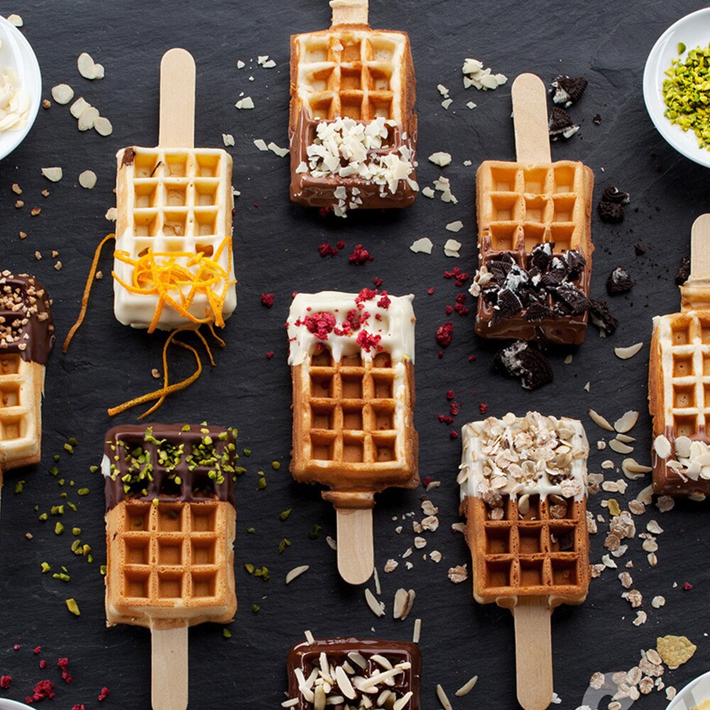 Sephra Square Waffle On A Stick Maker